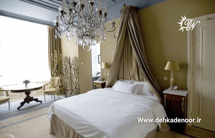 لوستر کلاسیک اتاق خواب عروس