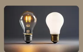 تفاوت لامپ فیلامنتی و ال ای دی