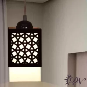 چراغ آویز چوبی سنتی