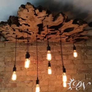 چراغ آویز جوبی روستیک