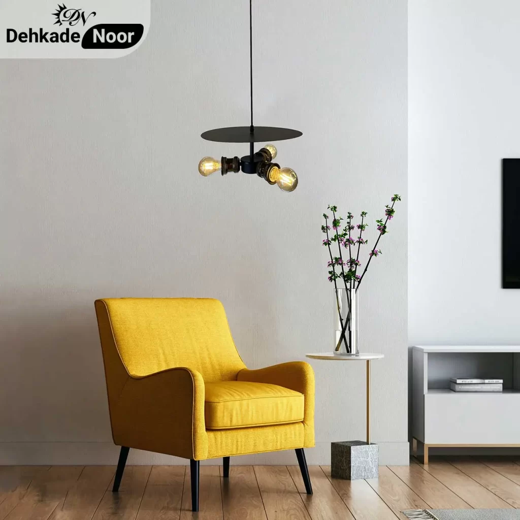 آویز 3 شعله بشقابی