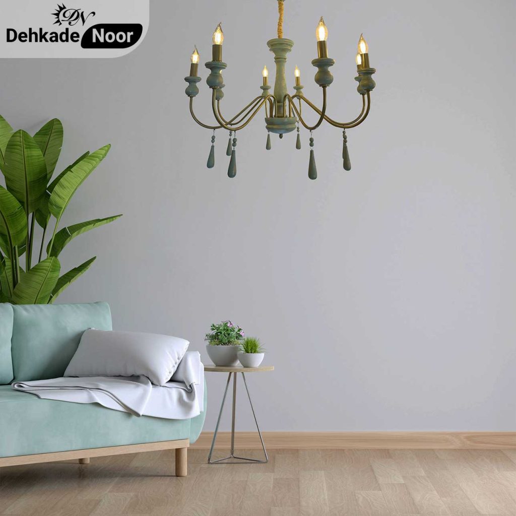 لوستر پتینه سپهر 8