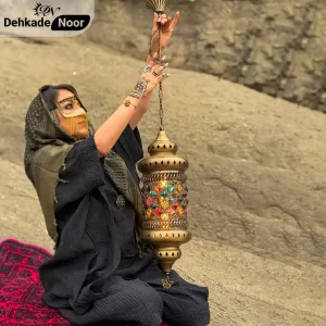 آویز مراکشی کد GX4 نگین دار