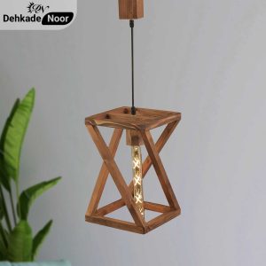 آویز مستطیل چوب