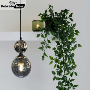 آویز تک حباب (کروم)