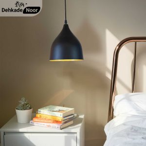 آویز شیپوری کوتاه مشکی