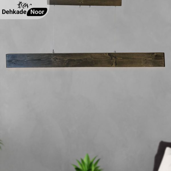 چراغ آویز لاینی 110 دودی - Image 2
