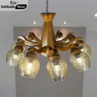 لوستر چوبی امپریال 10
