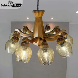 لوستر چوبی امپریال 10