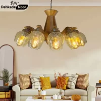لوستر چوبی امپریال 12