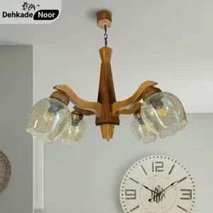 لوستر چوبی امپریال 4