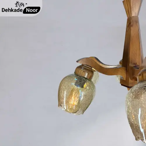 لوستر چوبی امپریال 6