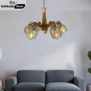لوستر چوبی امپریال 6