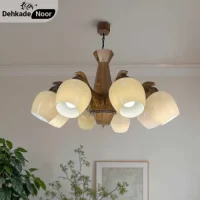 لوستر چوبی امپریال 8