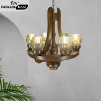 لوستر چوبی اورانوس 6