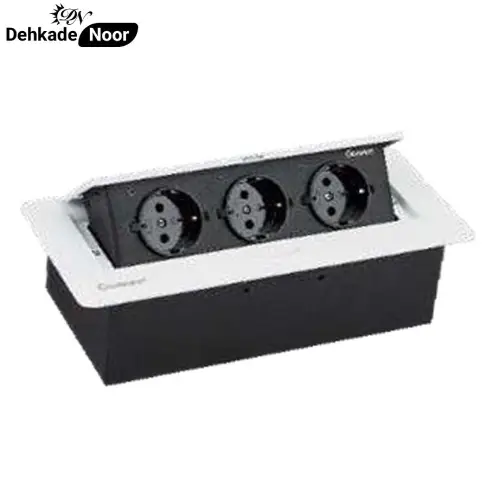 پریز کابینتی توکار دربدار برند Connect کد M200