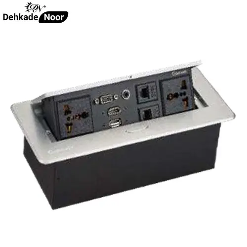 پریز کابینتی توکار دربدار برند Connect کد M202