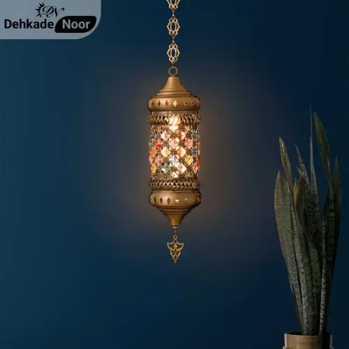 لوستر مراکشی GM 4 نگین دار