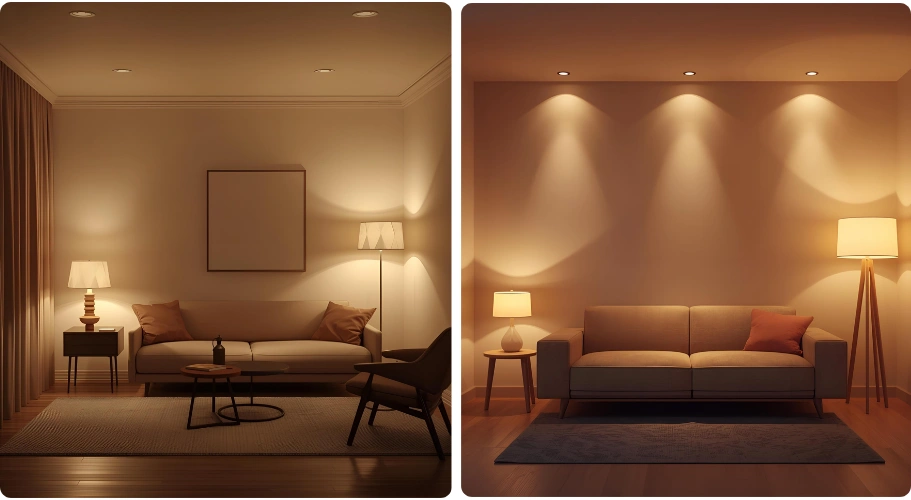 اصول نورپردازی منزل