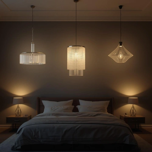 انواع لوستر اتاق‌ خواب و کاربرد آنها